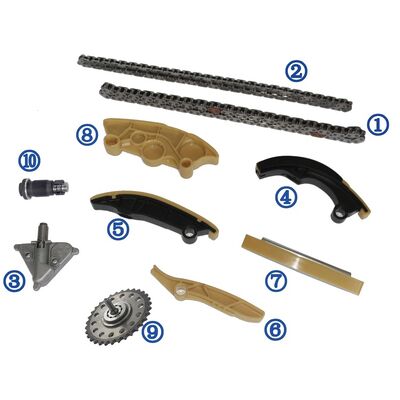 플라스틱 PA66 / PA46 타이밍 체인 키트 레인저 로버 에보크 가솔린 PT204 2.0T 17-18