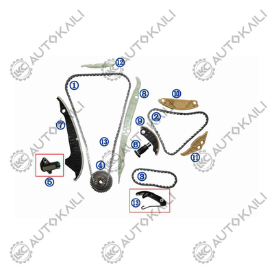 AUDI/VW EA888용 타이밍 체인 키트 (제 3 반) AUDI A4 (8K2 B8) 1.8/2.0 A5 (8T3) 1.8/2.0 TFSI 15- 06K109158AD 8*170