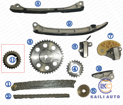마즈다 CX-5 KE 6 스투펜헤크 GJ.GH 6 콤비 GJ.GH 2.2 Ｄ AWD 12-18 SH02-12-201 108L SH01-14-151 58L을 위한 타이밍 체인 장비