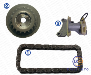 타이밍 체인 키트 AUDI VW TT A4 A3 2.0L 1984CC 06D109229A 42L 06F109217A